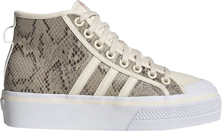 Кроссовки Wmns Nizza Platform Mid 'Python', коричневый