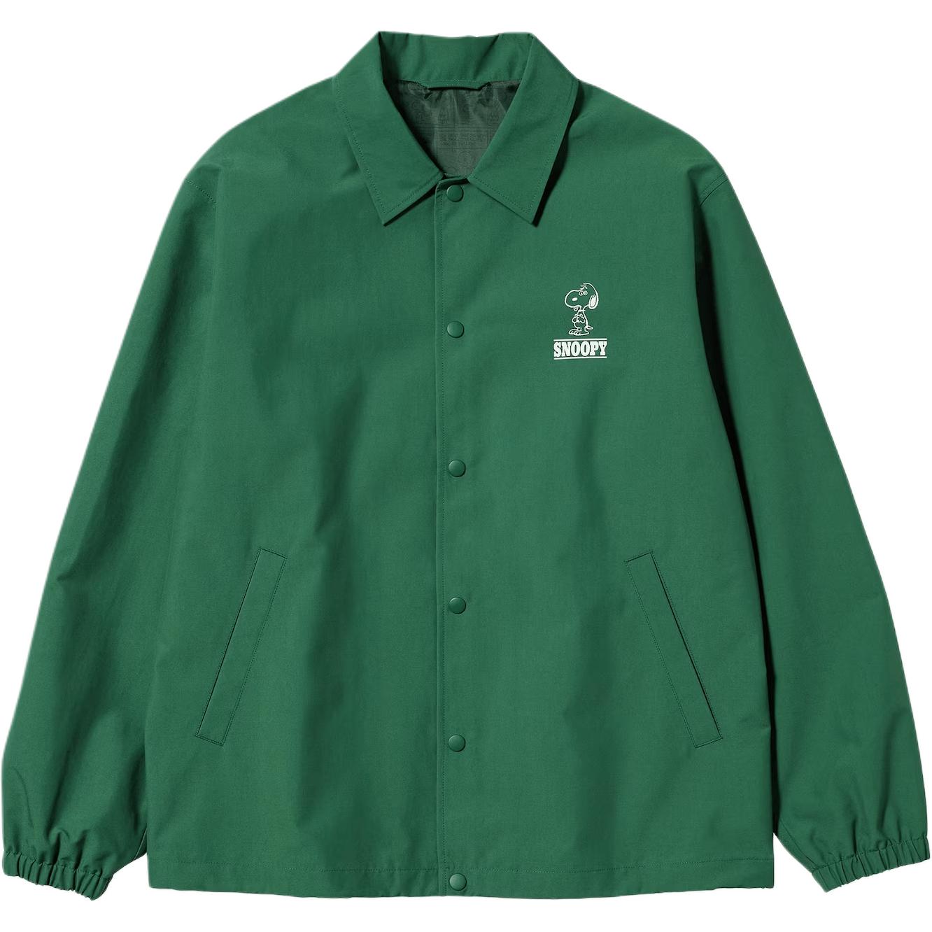 

PEANUTS, Коллекция PEANUTS FW25 Куртки и Пальто Unisex UNIQLO, 55 зеленый