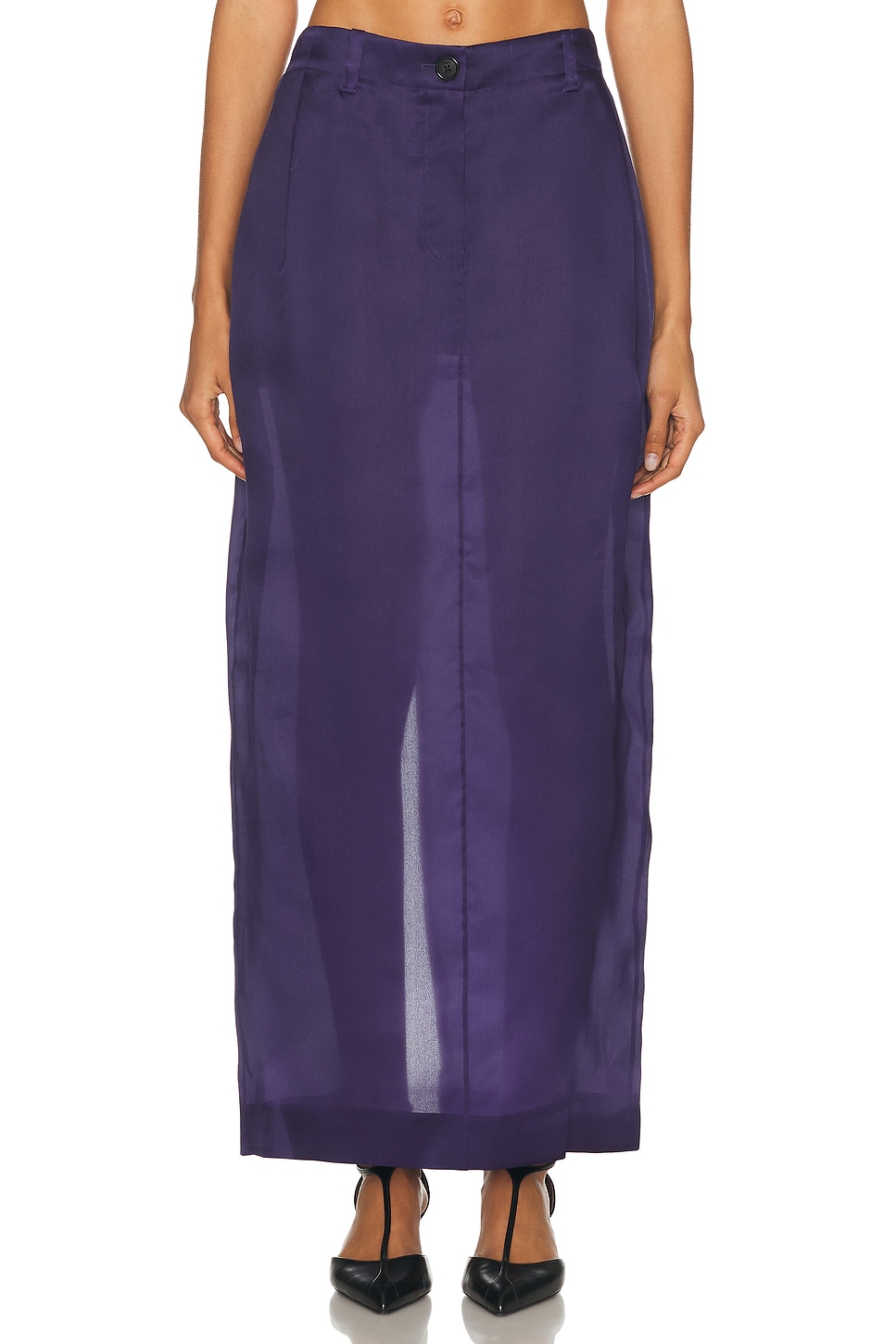 

Lucian Organza Юбка Khaite, Amethyst