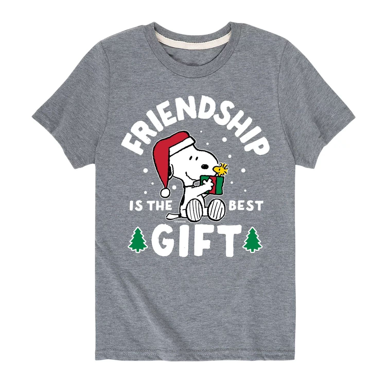 

Лучший подарок с рисунком «Арахисовая дружба» для мальчиков 8–20 лет Licensed Character, серый