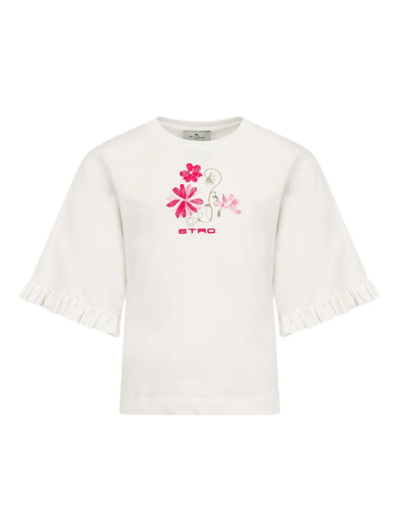 

Футболка из хлопка ETRO KIDS, белый