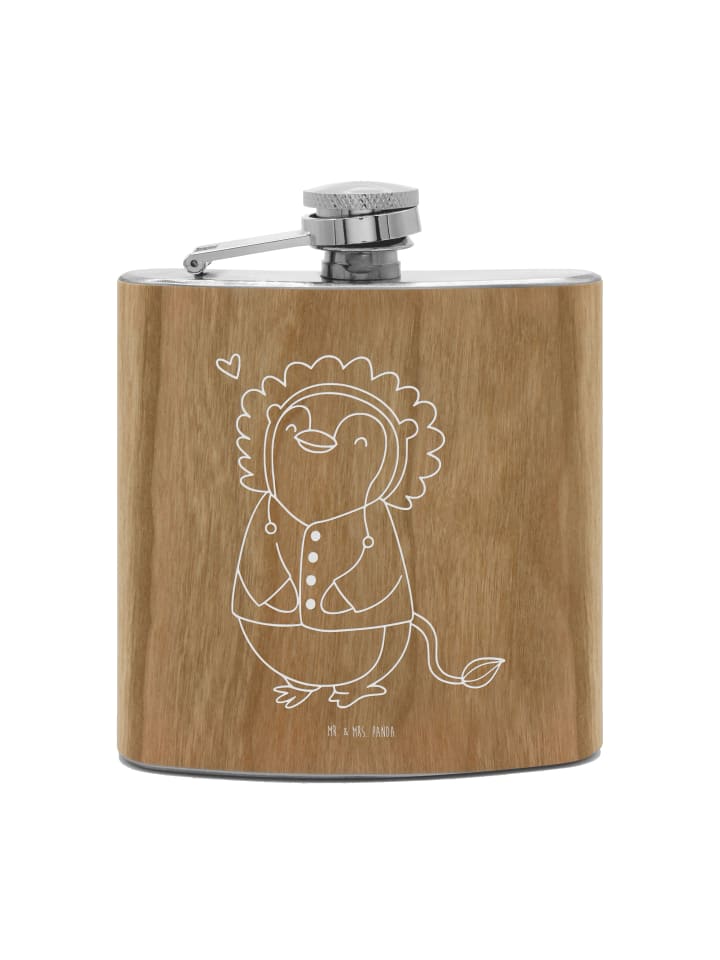 

Mr. & Mrs. Panda Фляга Flachmann Igel Familie ohne Spruch in Braun