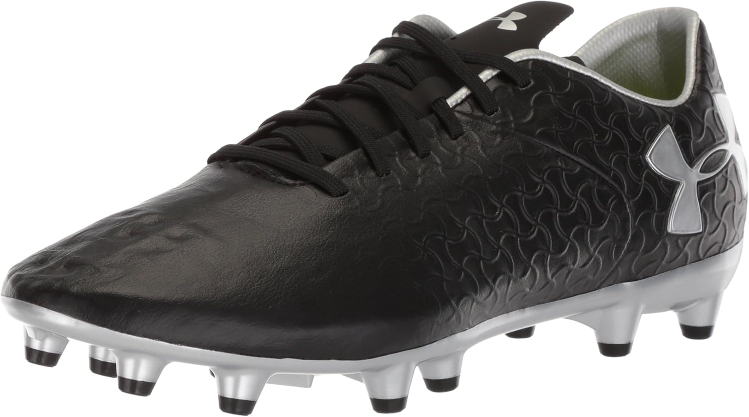 

Мужские футбольные бутсы Under Armour Magnetico Premiere Firm Ground, черный/металлик серебристый