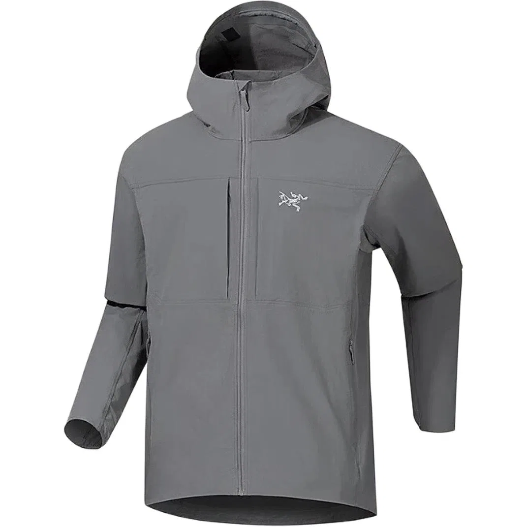 Куртка Arc'teryx GAMMA LIGHTWEIGHT Soft Shell мужская Arcteryx, Void Gray/Void