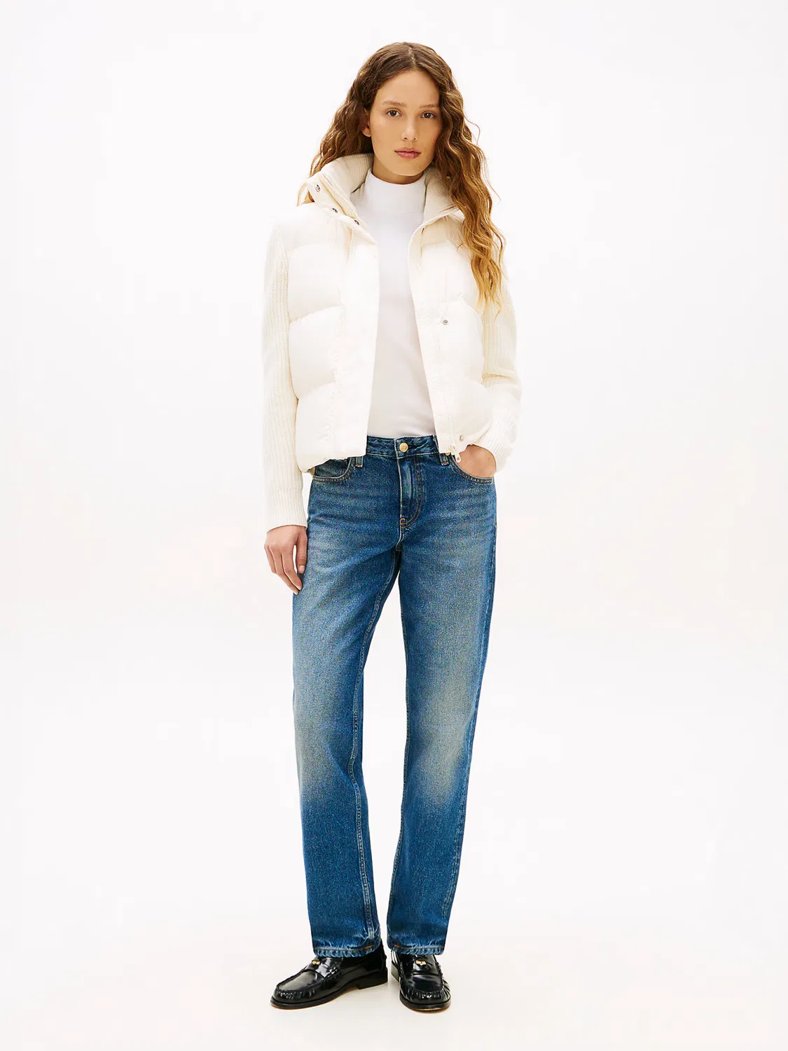 Зимняя куртка Tommy Hilfiger, Ecru — фото 3