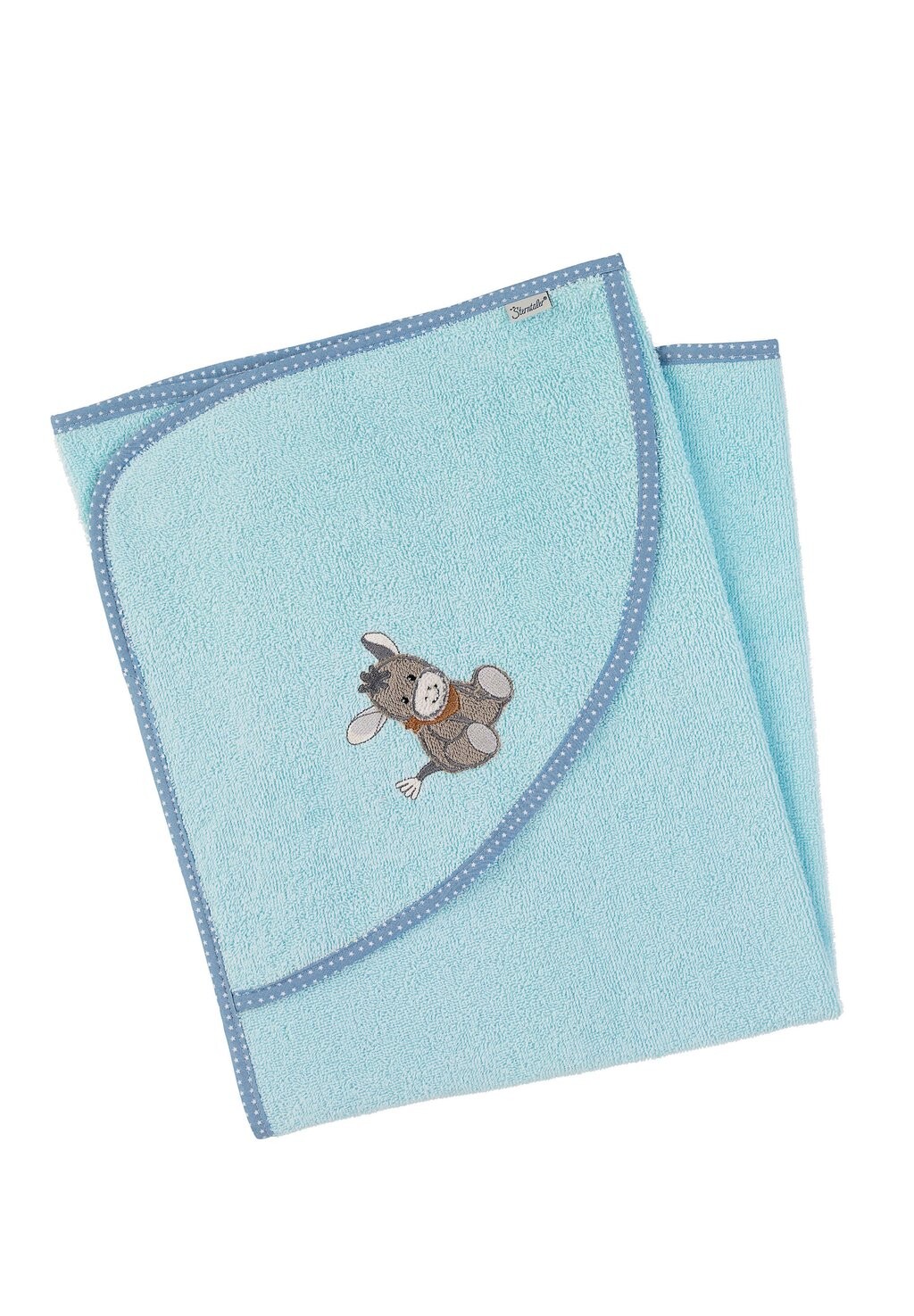 

Полотенце KAPUZENBADETUCH ESEL EMMI Sterntaler, цвет light blue