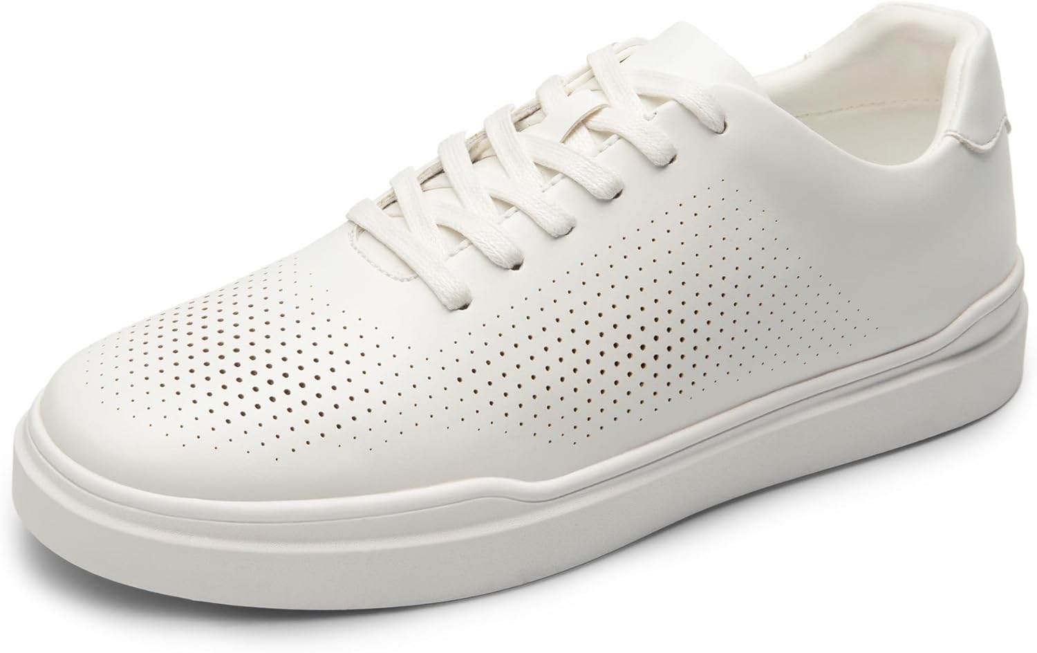 

Мужские повседневные кроссовки Bruno Marc, деловая повседневная обувь для мужчин, легкие дышащие модные кроссовки WaveFlex CoreLux, белый