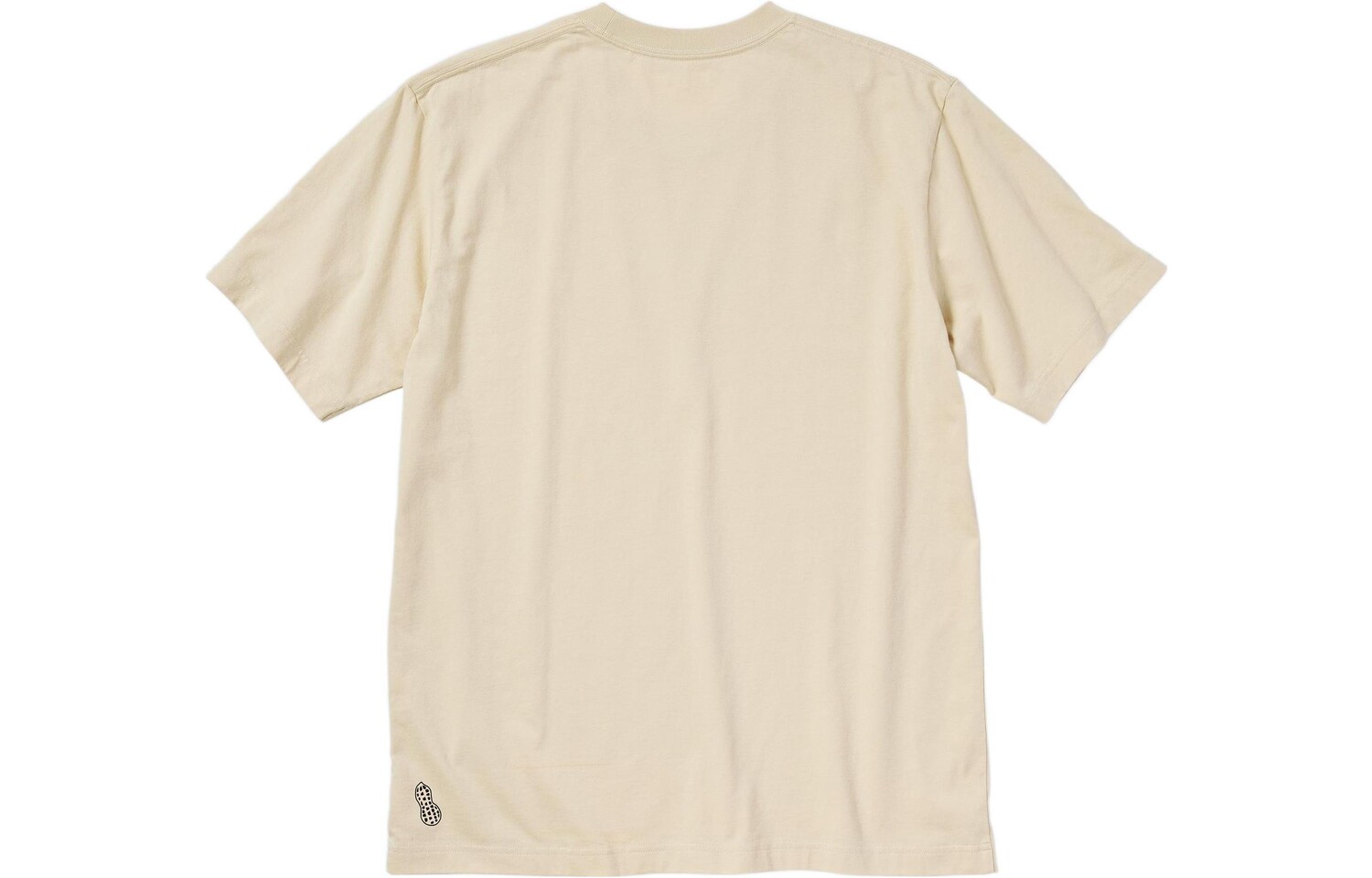 Футболка унисекс Off White Uniqlo, кремовый — фото 2