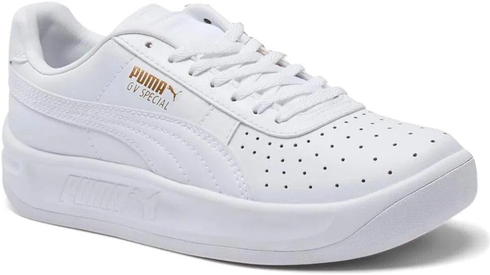 Кроссовки детские PUMA, цвет Puma White-puma Team Gold — фото 4