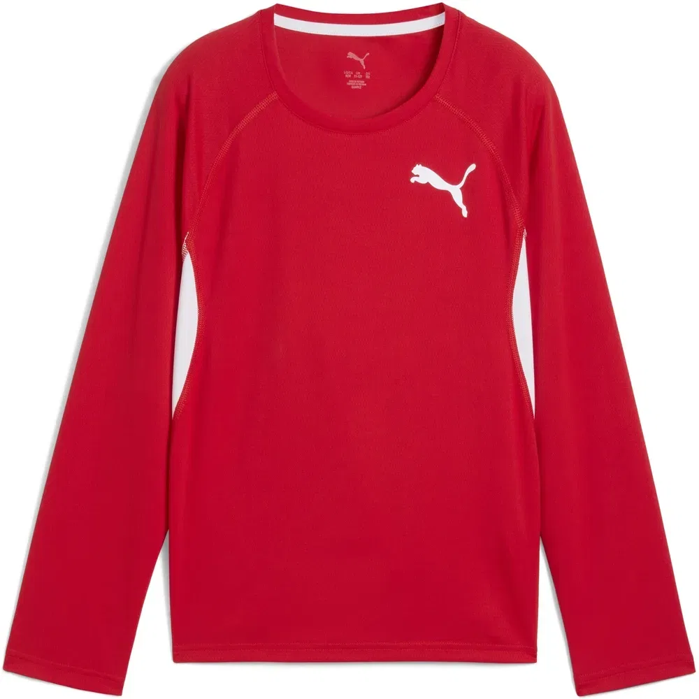Футболка длинным рукавом, Puma, красный