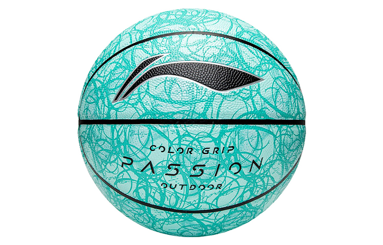 

LINING Баскетбольный мяч PU Green размер 7 тренировочный unisex China