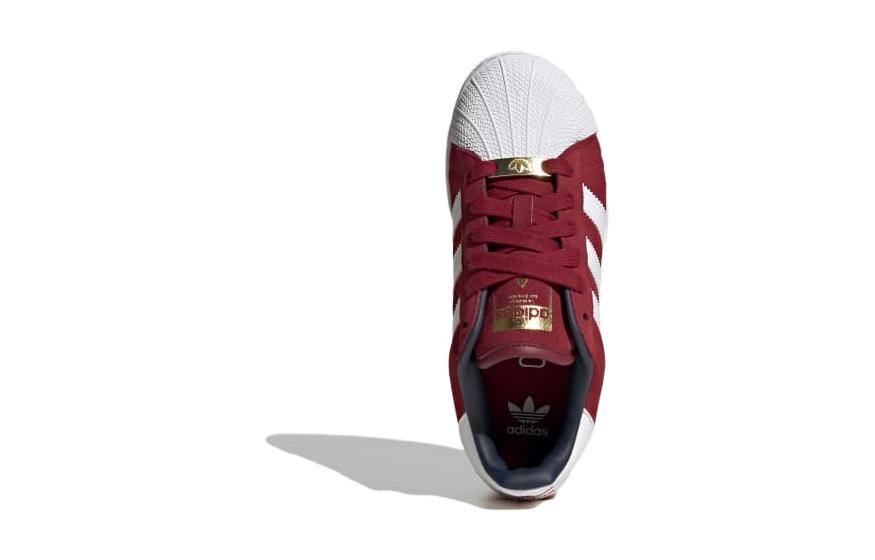 Adidas originals Superstar Kids Кроссовки для скейтбординга для детей, Red — фото 4