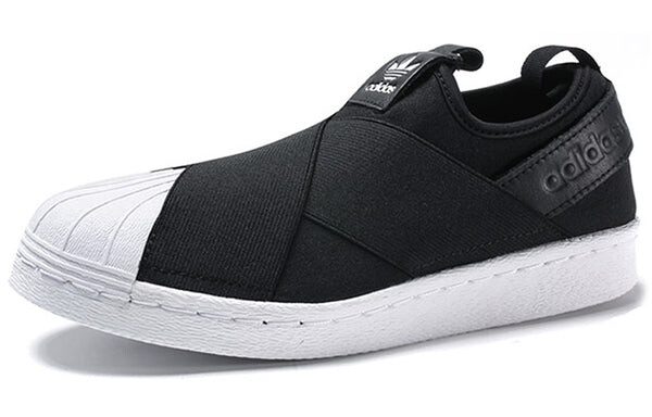 Кроссовки superstar slip-on 'black' Adidas, мультиколор — фото 2