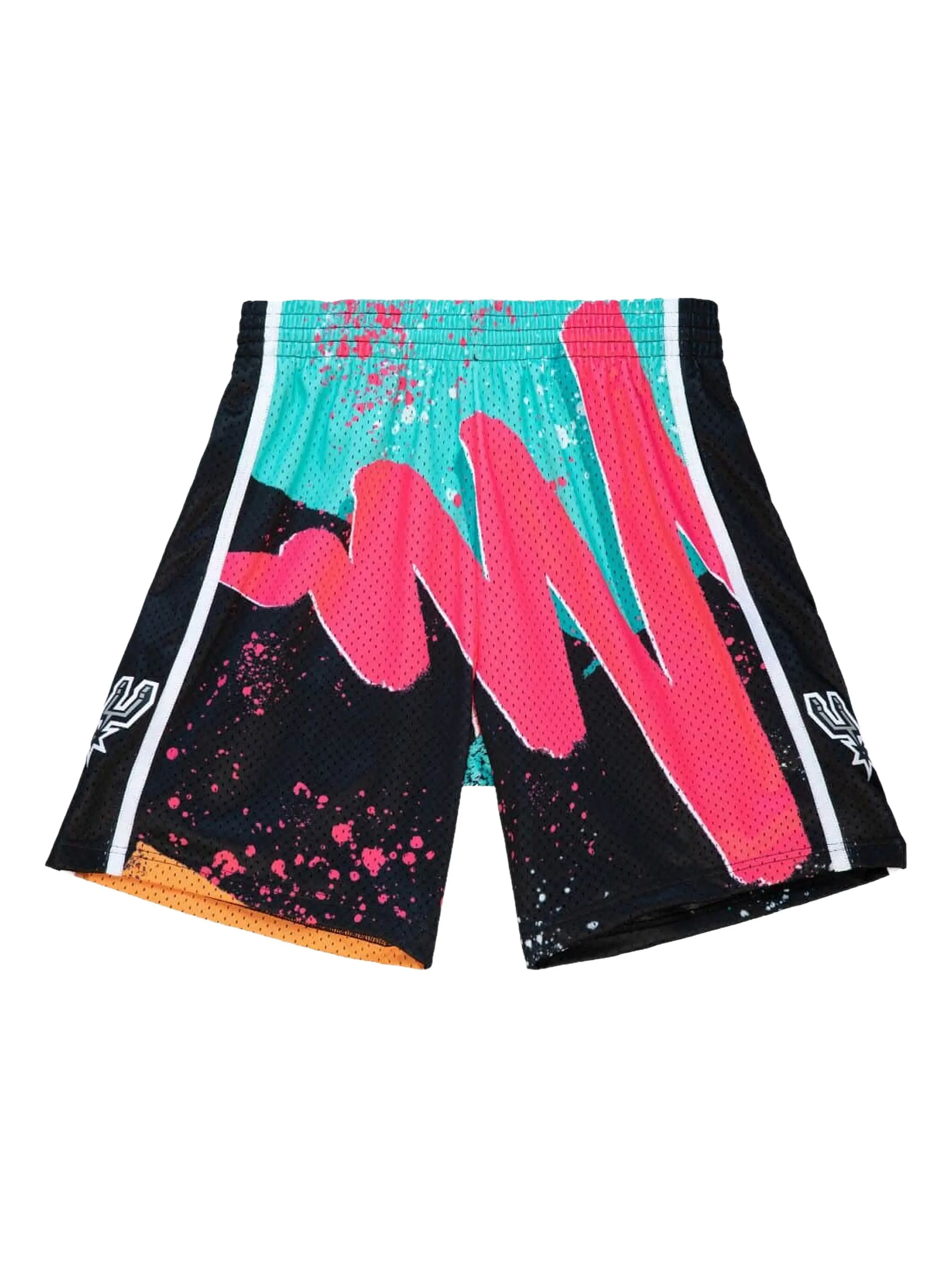 

Шорты San Antonio Spurs 1998 Hyper Hoops из коллаборации с NBA Mitchell & Ness, черный