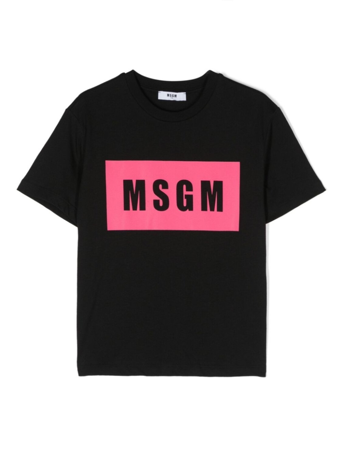 

MSGM Kids футболка с логотипом, черный
