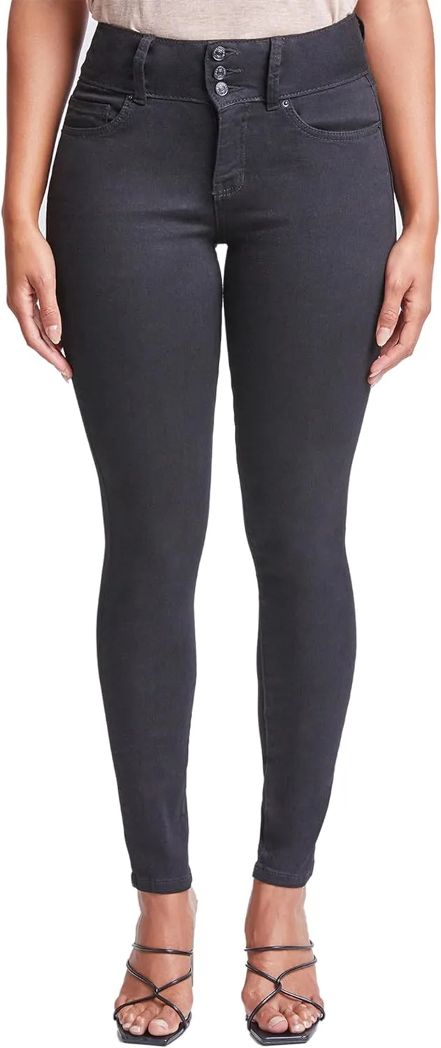 

Женские джинсы Essential с высокой посадкой и тремя пуговицами Royalty For Me