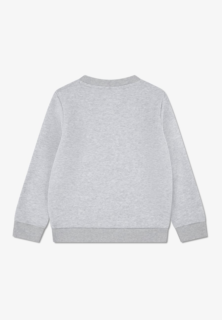 Толстовка Lacoste CORE CREW UNISEX, Argent Chine Heather/Mottled Light Grey — фото 2