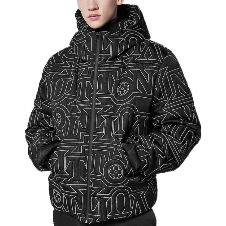 

Пуховик мужской черный Louis Vuitton, черный