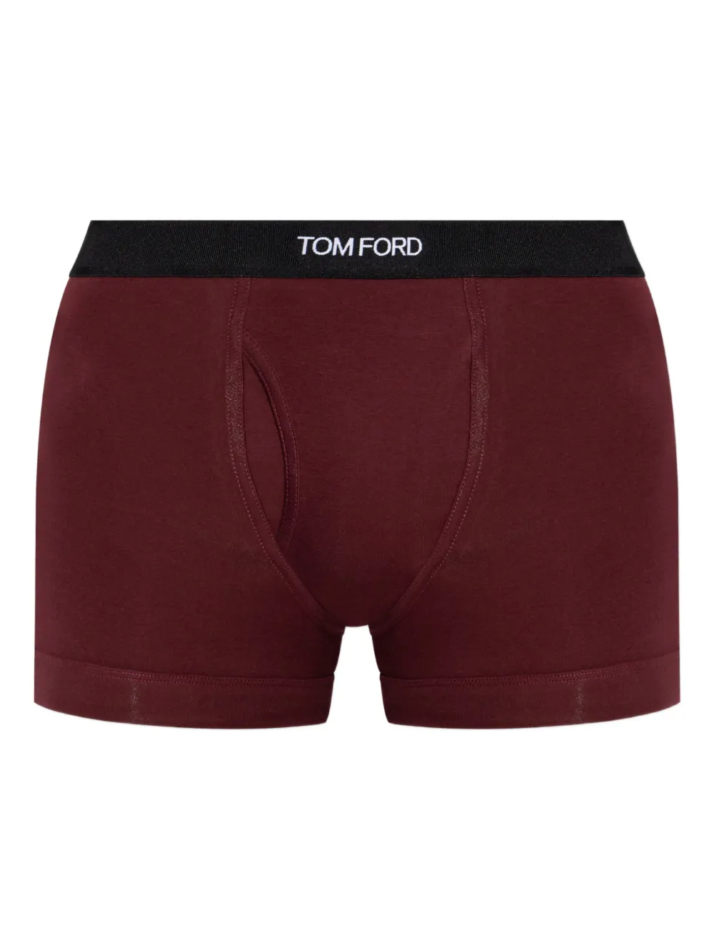 

Шорты-боксеры с фирменным поясом TOM FORD, красный