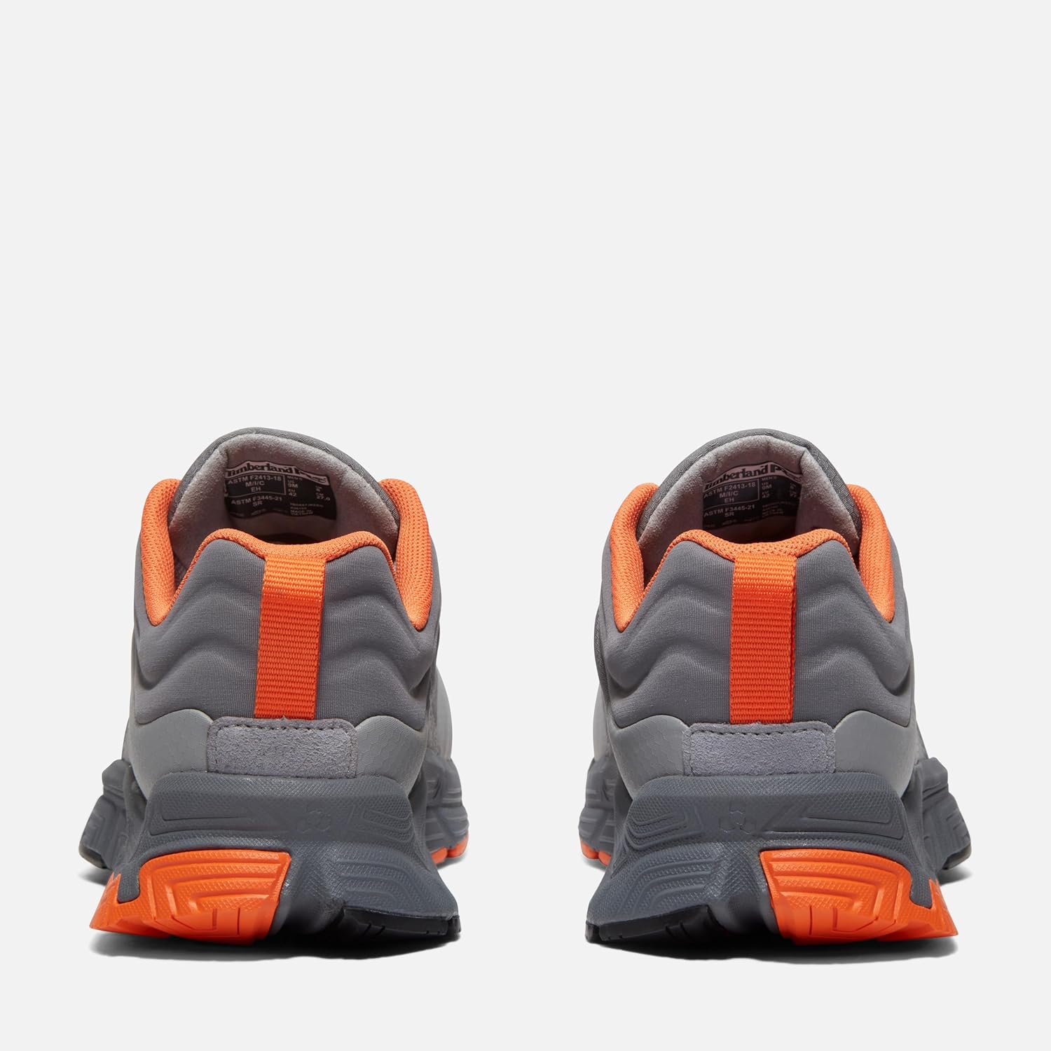 Мужские спортивные кроссовки Timberland PRO XR-1 MaxTrax Alloy Toe, Grey/Orange — фото 4