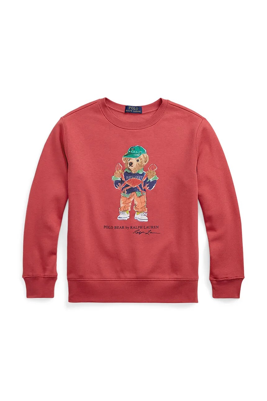 

Детская толстовка Polo Ralph Lauren, красный