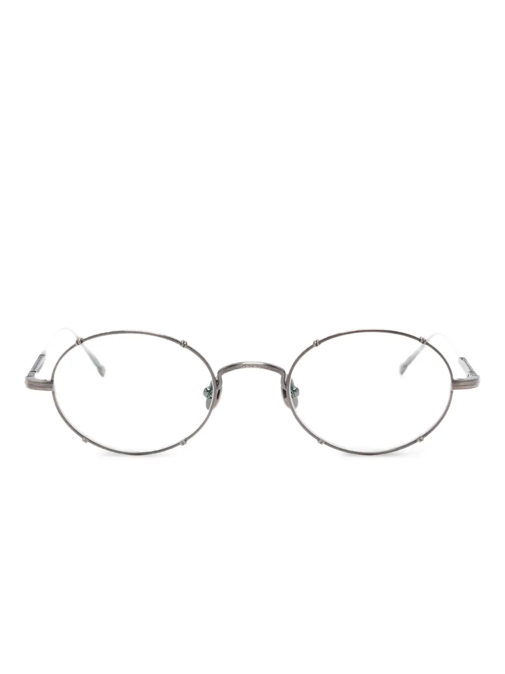 

Очки в овальной оправе Matsuda, серый