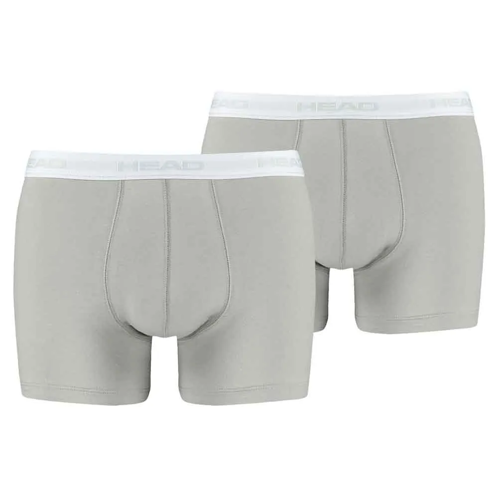 

Базовый слой Head Basic boxers 2 units, серый