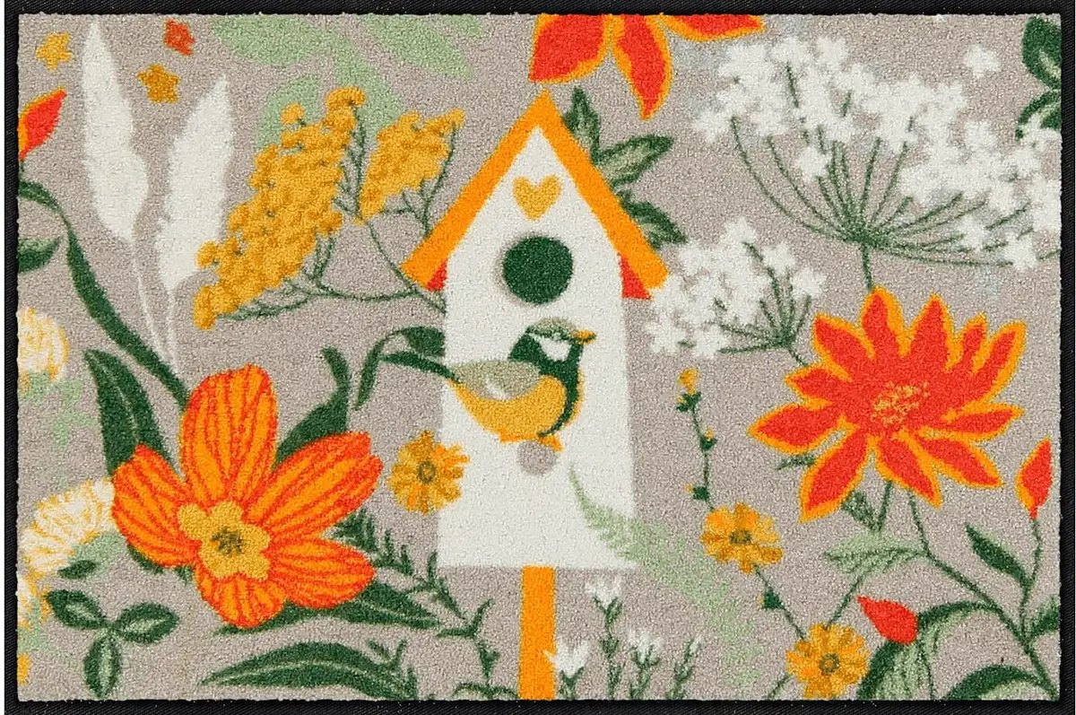 

Коврик Salonloewe, прямоугольный 50х75 см, цвет grau-bunt
