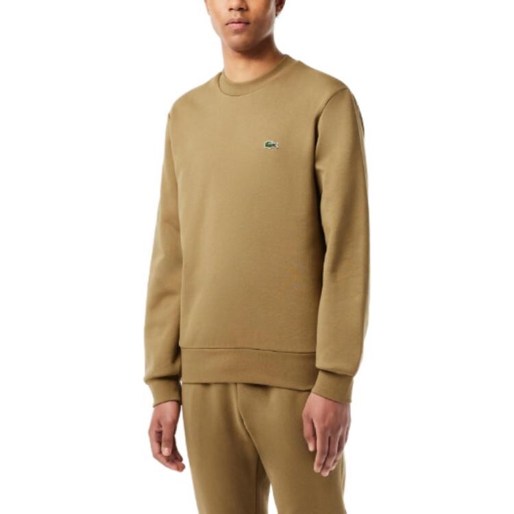 Толстовка мужская коричневая Lacoste, коричневый — фото 4