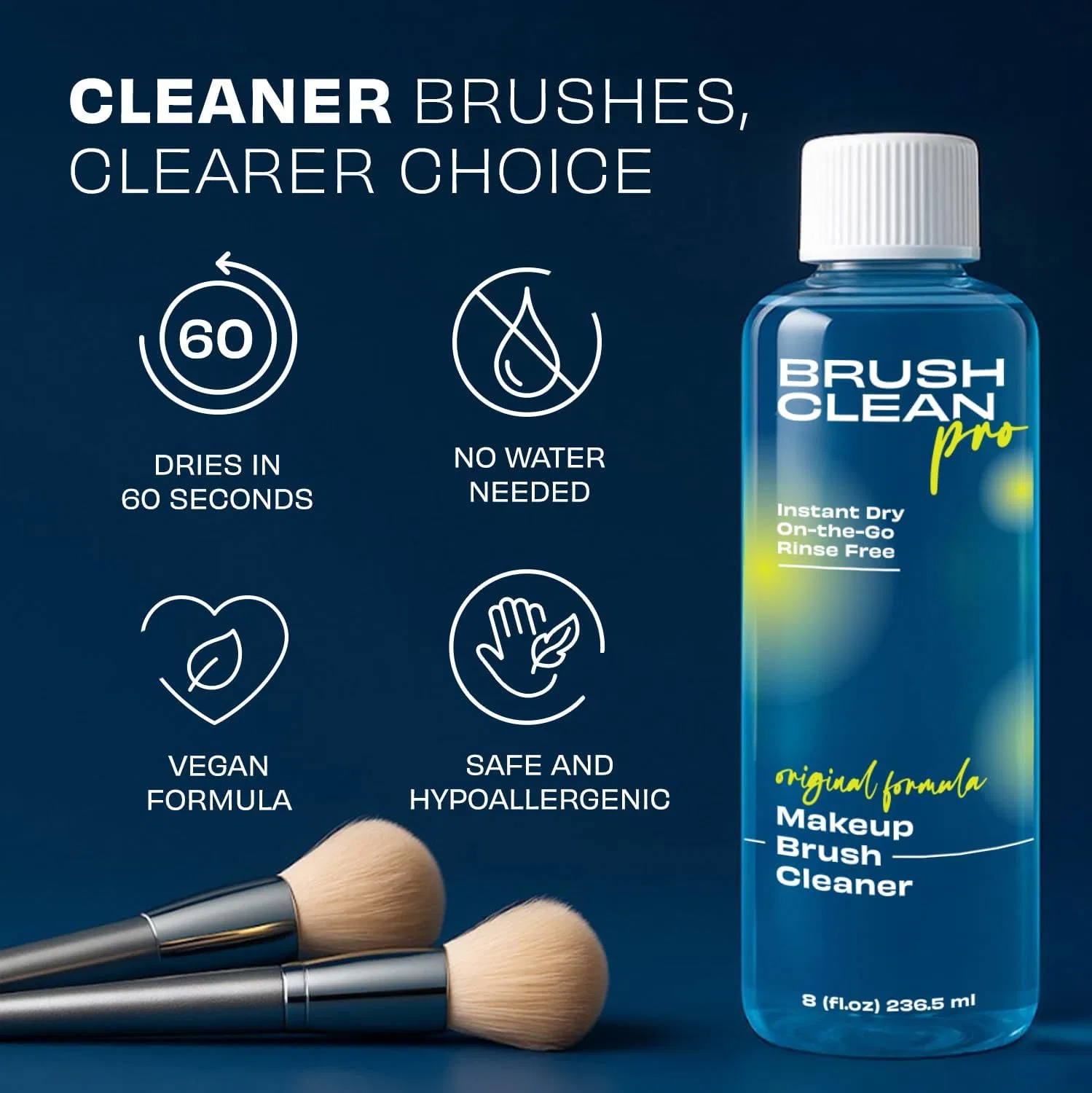 Очиститель для кистей Brush Clean Pro 8 унций — фото 3