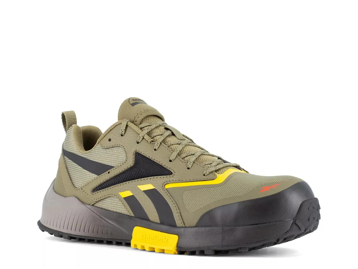 

Кроссовки Reebok Work Lavante Trail Composite Toe Work Sneaker — мужские, темно-зеленые