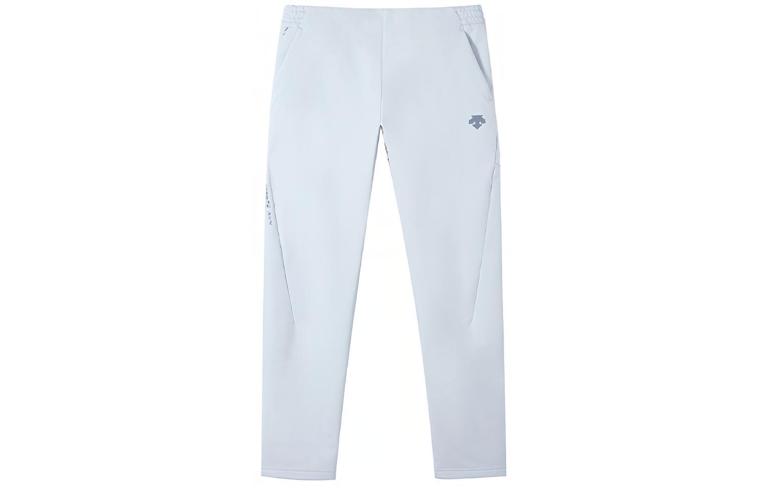 

Беговые вязаные спортивные штаны Men's DESCENTE, светло-серый