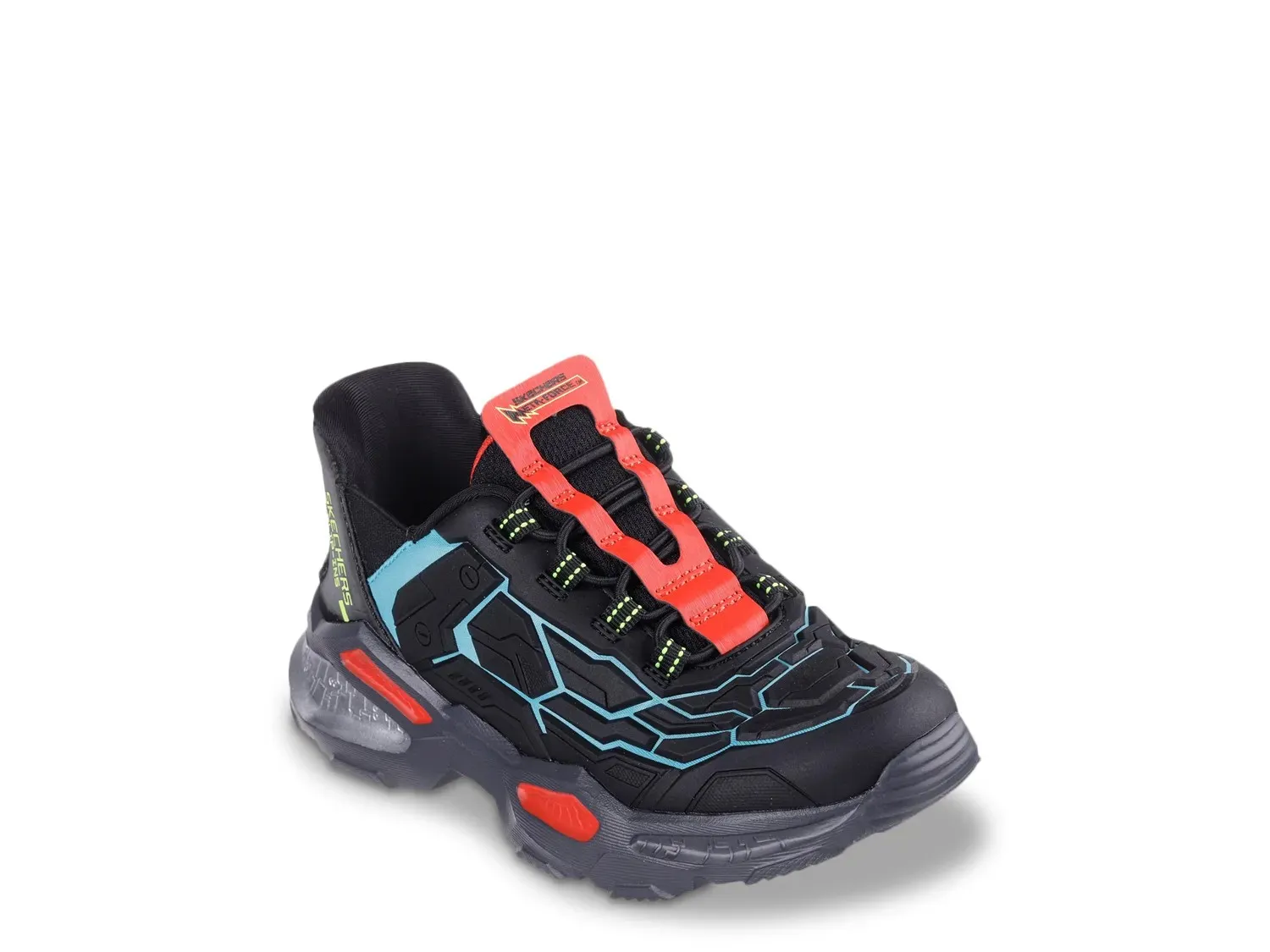 

Кроссовки Skechers Hands Free: Кроссовки Skech-Bots — детские, черные/красные