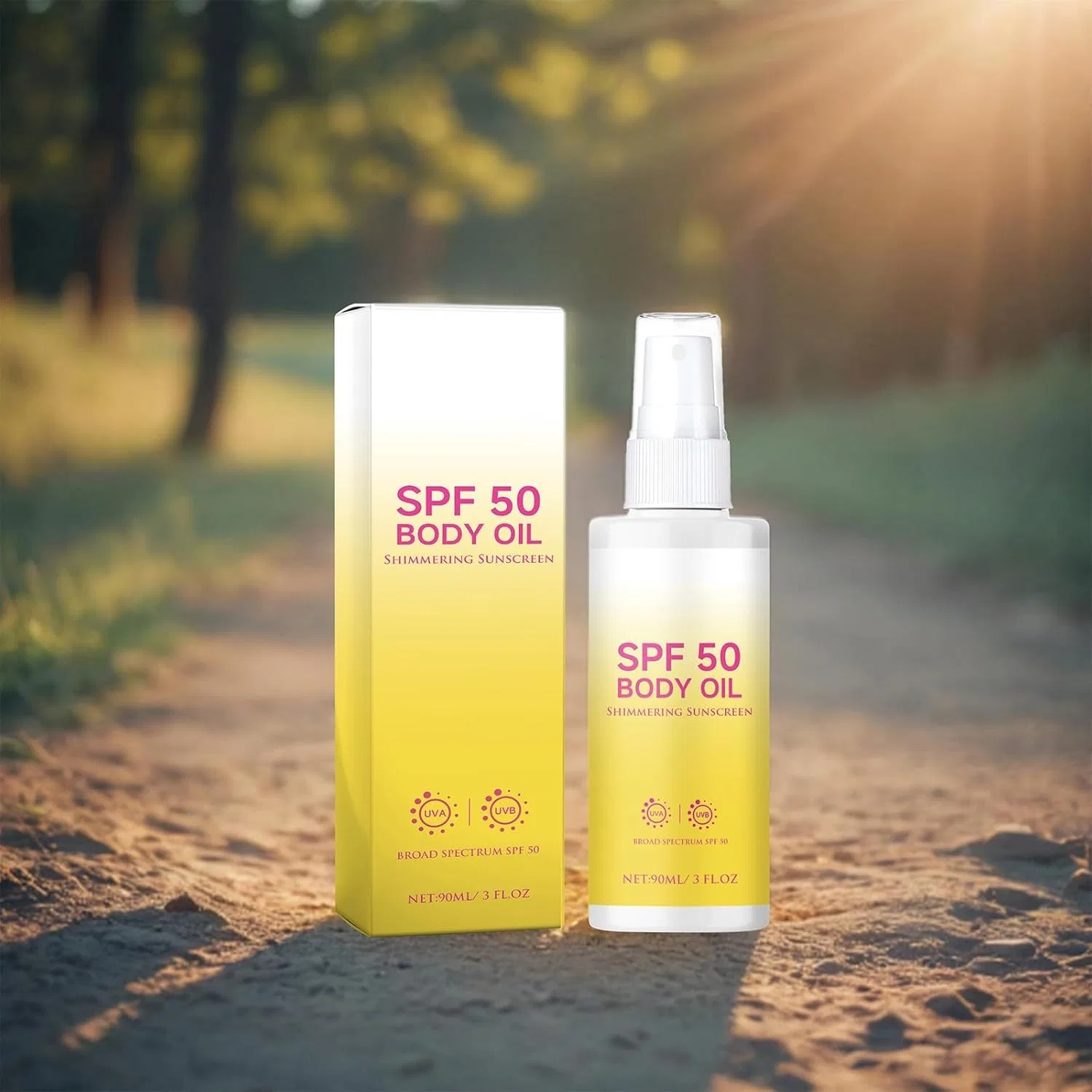 Масло для загара SPF 50 Body Oil Sunscreen 90 мл — фото 3