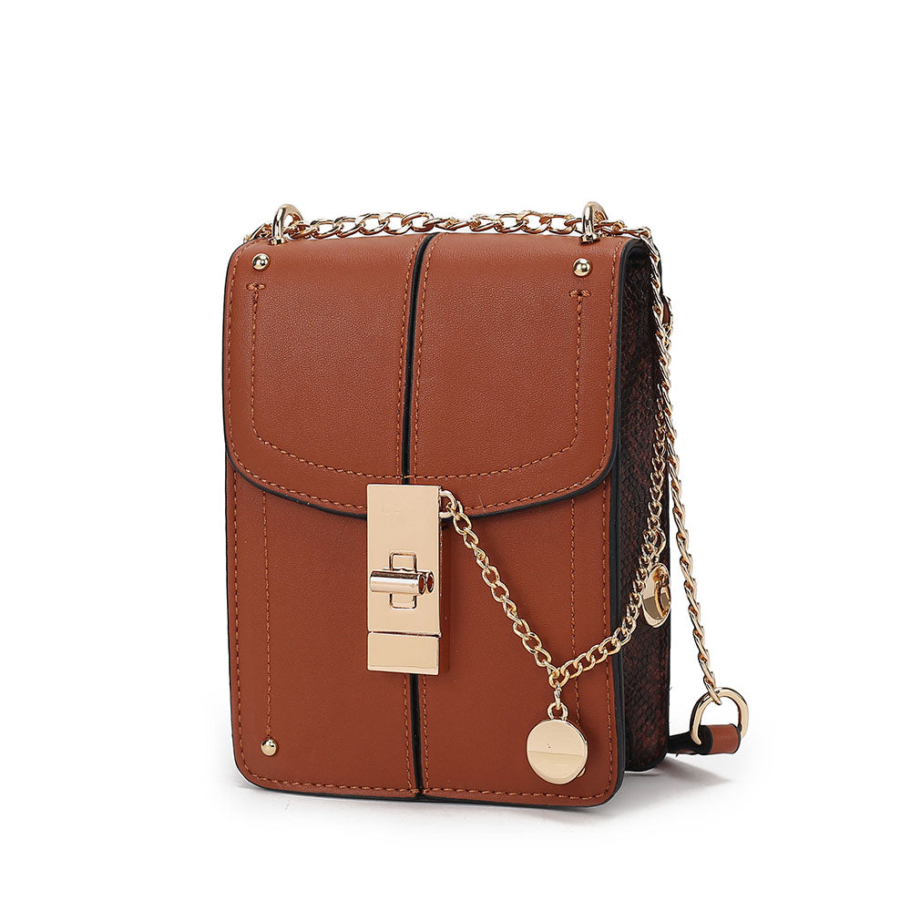 

Женская стильная сумка-кроссбоди Iona от Mia K MKF Collection By Mia K., коричневый