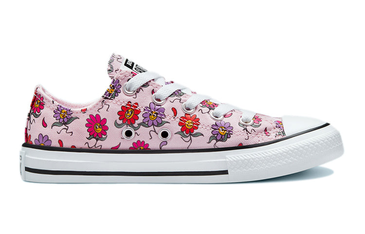 Кеды Converse Chuck Taylor All Star Canvas Shoes K 'Pink Purple MultiColor' — фото 2