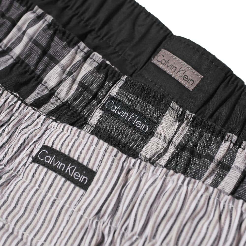 

Тканые боксеры Calvin Klein Underwear — 3 шт., мультиколор