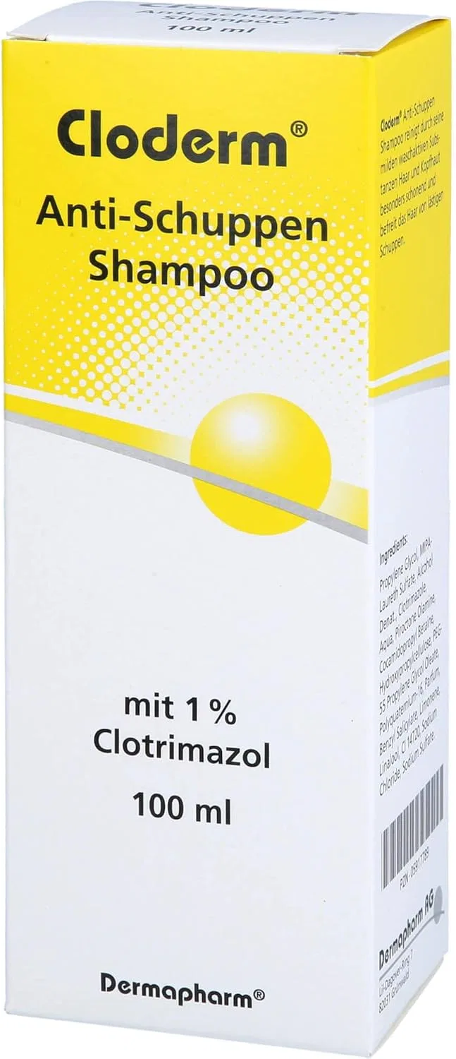Шампунь против перхоти «Cloderm Anti-Schuppen» 100 мл Cloderm — фото 4