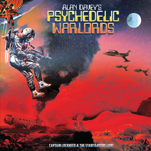 

CD диск Alan Davey's Psychedelic Warlords: Captain Lockheed And The Starfighters Live!