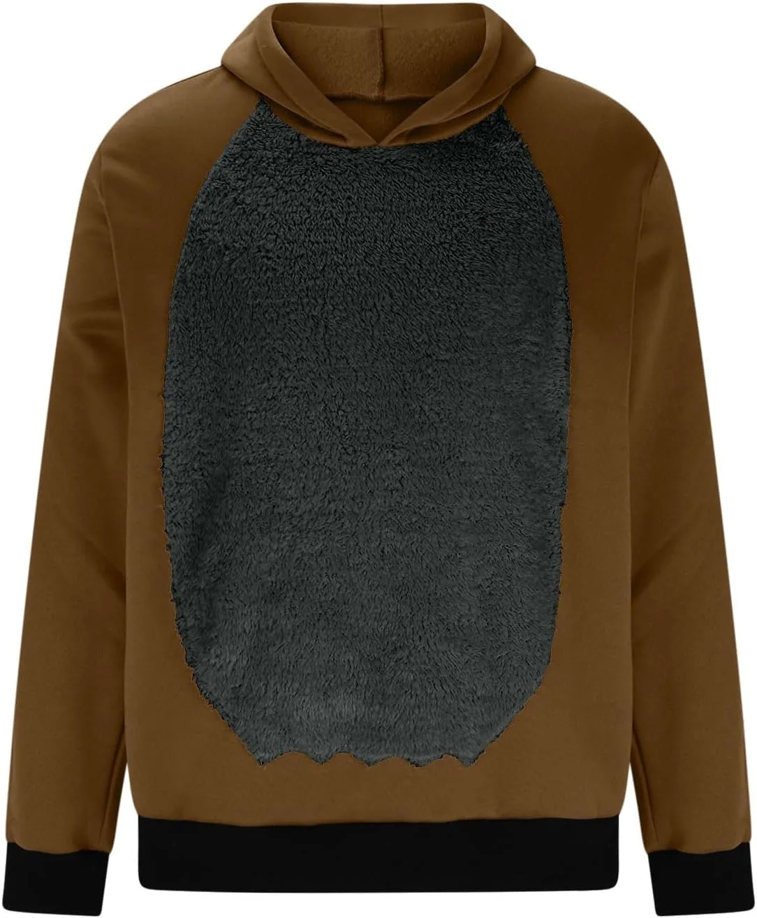 

Xiaojake Ugly Christmas худи для мужчин, теплый с длинным рукавом, милые оленьи рога, зимний праздничный пуловер Xiaojmake