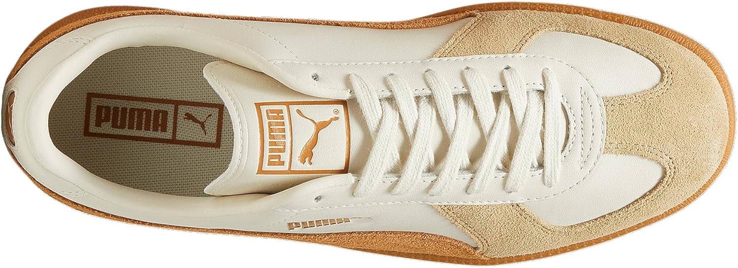 Кроссовки PUMA для взрослых, унисекс, спортивная обувь, женская, 24 Fall/Winter Color Alpine Snow/Caramel Latte (16) — фото 4