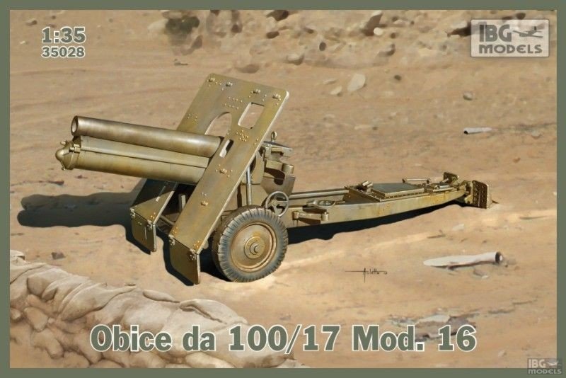 

IBG, Obice da 100/17 Mod., 16 итальянская версия, Модельный комплект, 14+ IBG Models