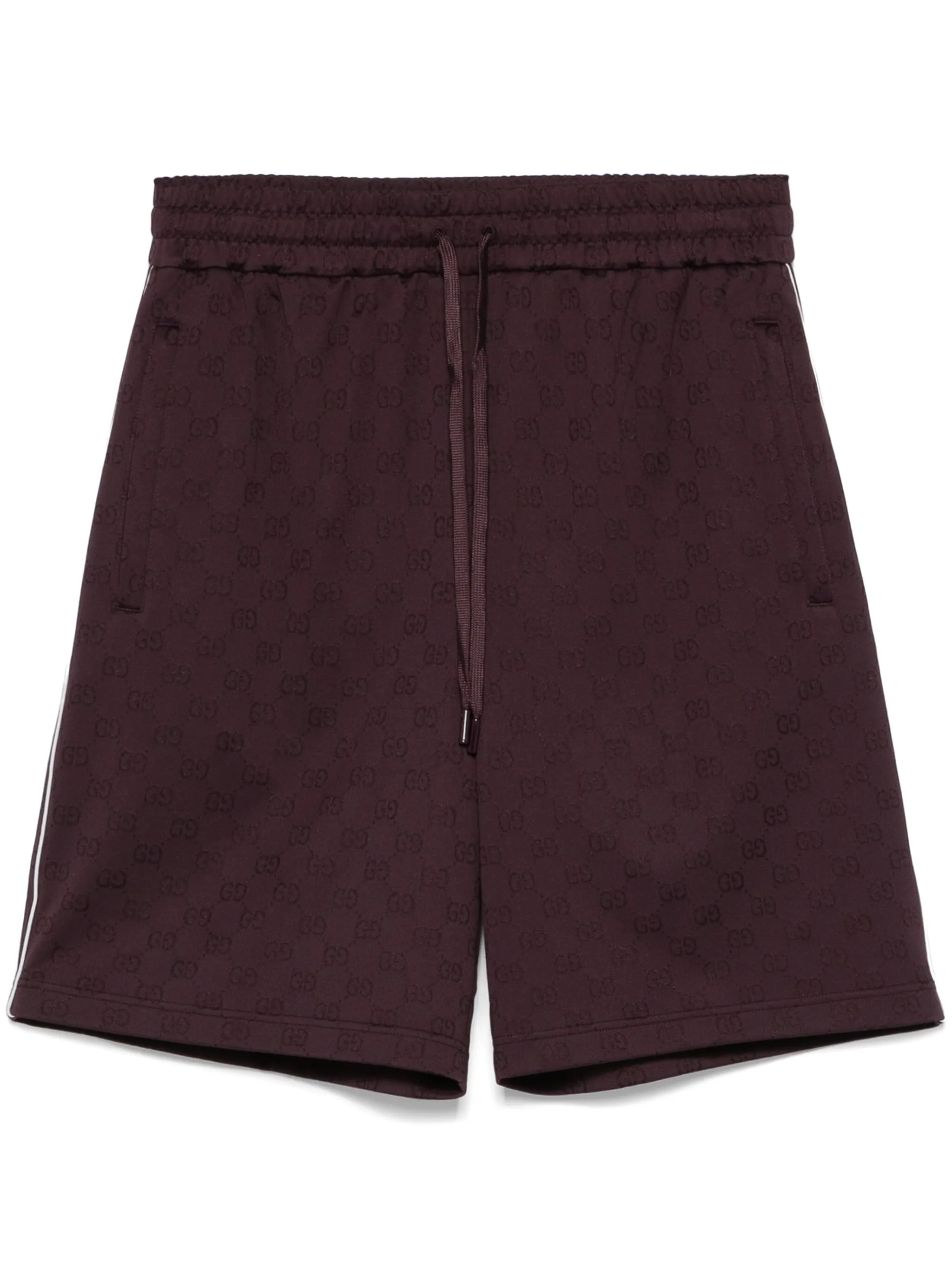 

Шорты с узором GG Supreme Gucci, красный