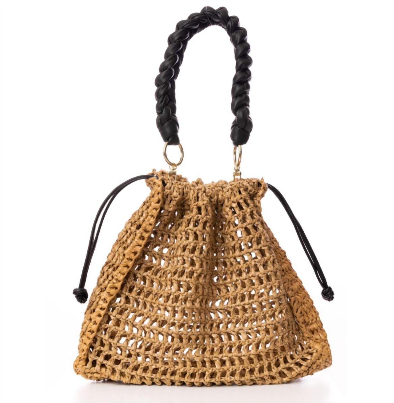 

Женская сумка Brea Bag в цвете натуральный/черный JULES KAE