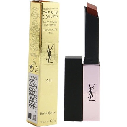 Rouge Pur Couture The Slim Glow Matte #211 Transgressive Cacao 2.1G, Yves Saint Laurent — фото 2