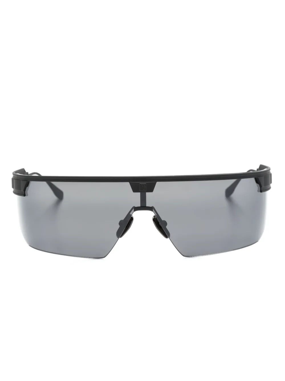 

Солнцезащитные очки Major в прямоугольной оправе Balmain Eyewear, черный