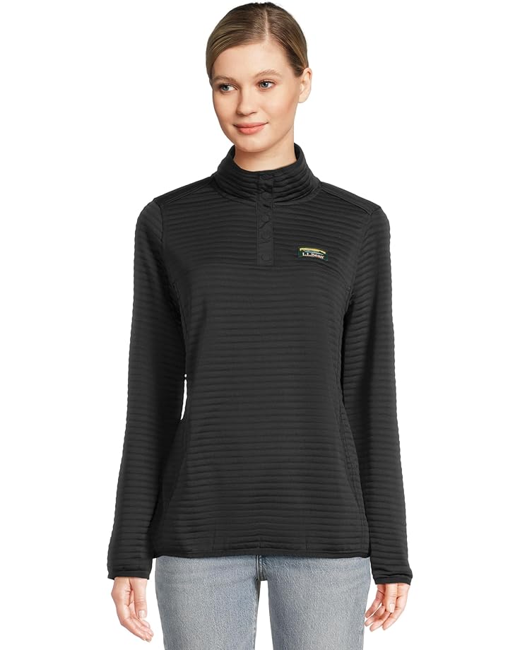 

Пуловер L.L.Bean Airlight Knit Pullover Regular, цвет Mid-Night Black