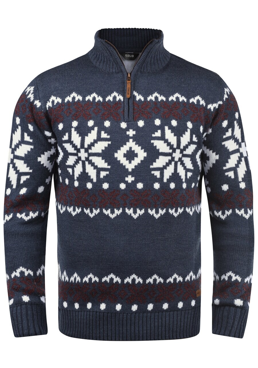 

Свитер !Solid Sweater Norwin, темно-синий
