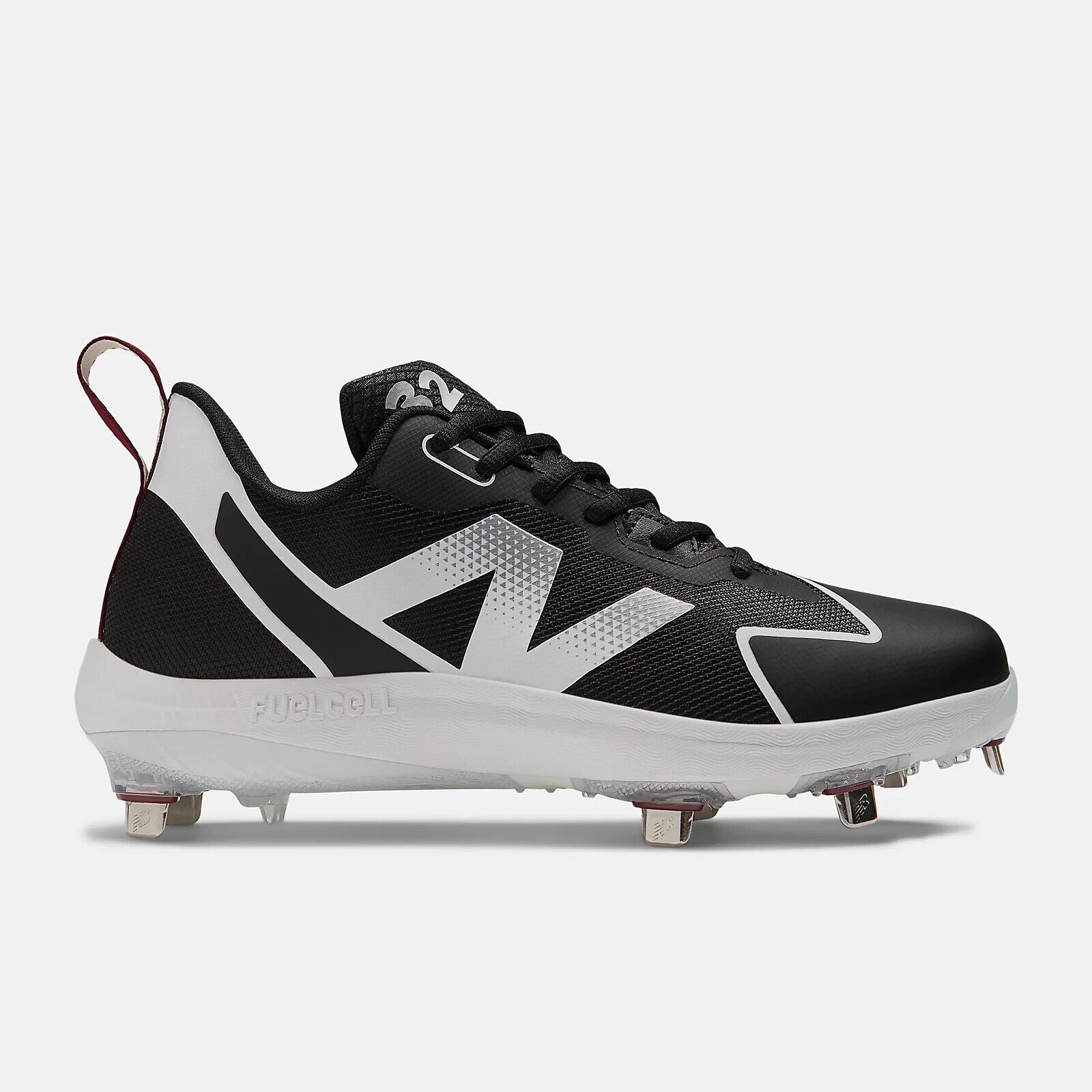 New Balance FuelCell Romero Duo SMROMBK2 Женские 6.5 Черные Бейсбольные бутсы TF4600 — фото 2
