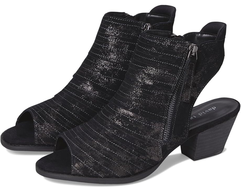 Туфли David Tate Sideview, цвет Metallic Black